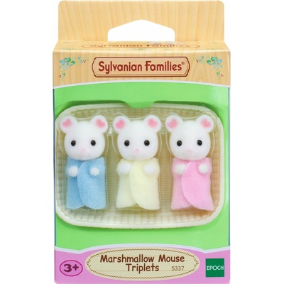 Sylvanian Families 5337 Bábätká trojčiatka myšiek Marshmallow