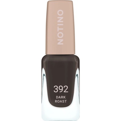 Notino Gel Effect Nail Polish lak na nechty s gélovým efektom 392 Dark Roast 10 ml