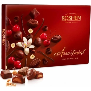 Шоколадови Бонбони Roshen Assortiment Dark Chocolate 154 г