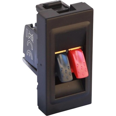 Legrand Розетка за тонколони 1 мод. цвят Черен Mosaic - 079550L (079550L)