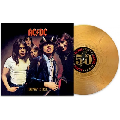 AC/DC - Highway To Hell Limited Gold Metallic LP