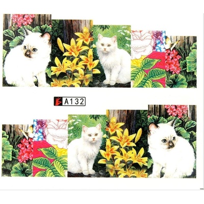 Vodolepky na nechty Mačiatka A132