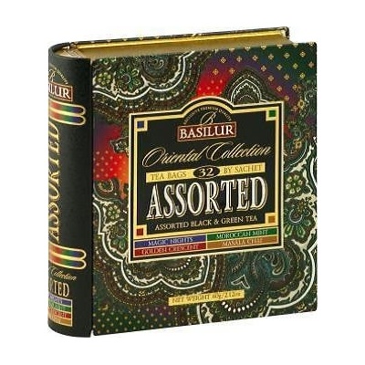 BASILUR Book Assorted Orient plech 24 x 2 g