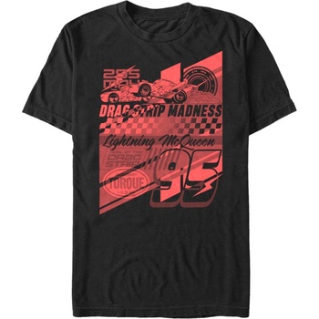 ZOOT. Fan Черна мъжка тениска Pixar Layered McQueen ZOOT. Fan | Cheren | МЪЖЕ | L