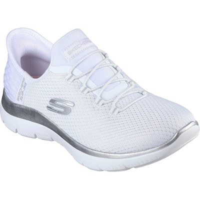 Skechers Slip-Ins: Summits - Diamond Dream - White/Silver