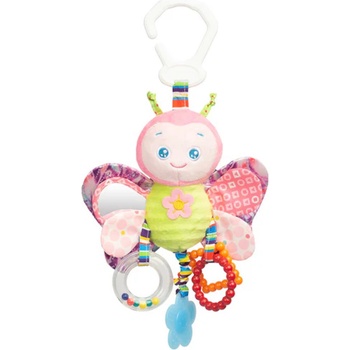 Sensillo Играчка за количка Sensillo - Пеперуда, цветна (SILLOZ-0503)