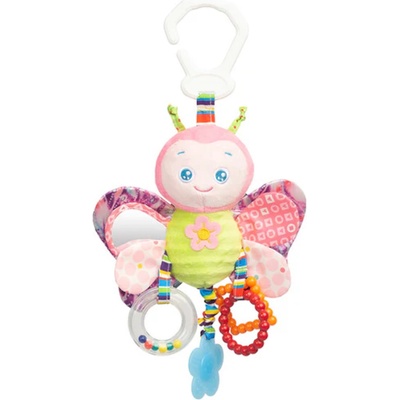 Sensillo Играчка за количка Sensillo - Пеперуда, цветна (SILLOZ-0503)