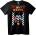 NOONEBRAND Тениска Off-White Череп Улично Изкуство - S, Black