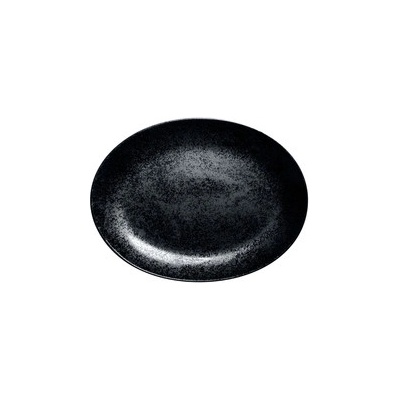 RAK Talíř oválný 32 x 23 cm, černá RAK-KRNNOP32