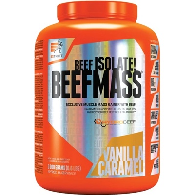 Extrifit Sports Nutrition BeefMass [3000 грама] Ванилия и карамел