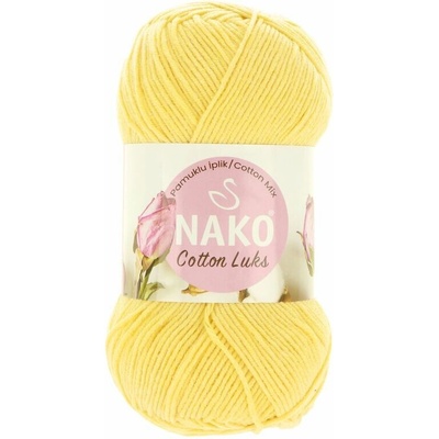 Nako Cotton Luks 97554 svetlo žltá