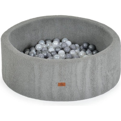 Moni Мек басейн Boucle с 200 топки сив (3801005602124)