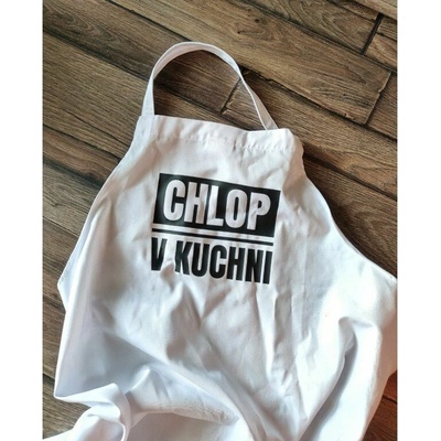 Bib Apron Kuchyňská zástěra Verona Chlop v kuchni 110x75 cm