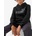 PUMA Essentials+ Camo Fleece Hoodie Black