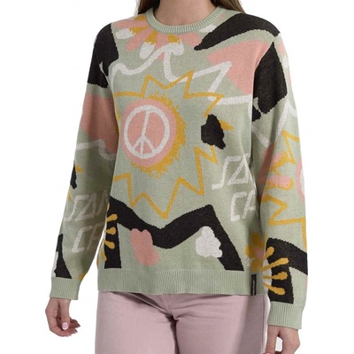 Santa Cruz mikina Breakers Scribble Knit Crew Multi MULTI