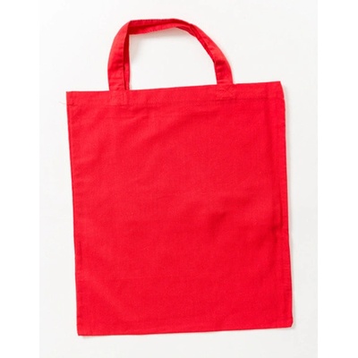 Printwear Bavlnená taška s krátkymi ušami XT002 Red