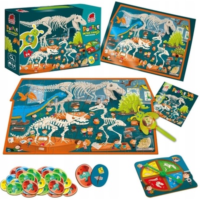 Roter Kafer Detective Dino museum 54 dílků