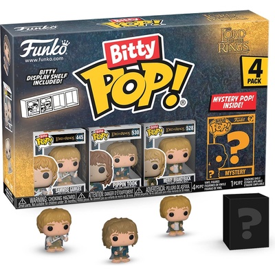 Funko Комплект мини фигури Funko Bitty POP! Movies: The Lord of the Rings - 4-Pack (Series 3) (091847)