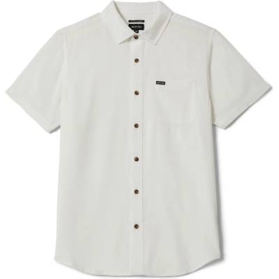 Brixton Мъжка риза с копчета Brixton Charter Slub S/S Woven Shirt - Off White - размер XXL (033-3012-0215)