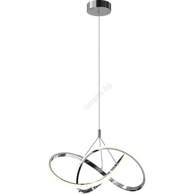 Onli - led Пендел loop led/40w/230v 4000k лъскав хром (ol0482)