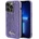 GUESS Кейс Guess Sequin Script Metal за iPhone 13 Pro Max, лилав (3666339176174)