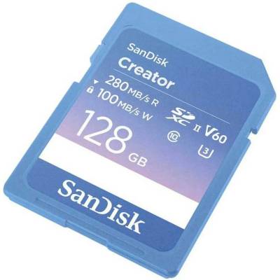 SanDisk Creator 128 GB SDXC SDSDXEP-128G-GNCIS
