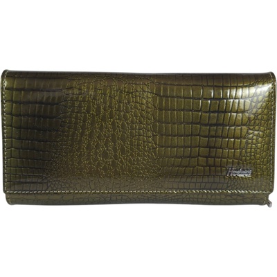 Зелено лачено портмоне - Harima