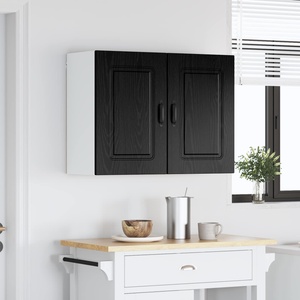vidaXL Панел за миялна машина Kalmar Черния дъб 80 x 31 x 60 см (8003789)