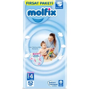 Molfix 4 Jumbo 52 броя