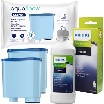 AquaFloow Philips Saeco + odvápňovač Philips