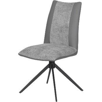 Carmen Трапезен стол tulsa - тъмносив (3532359)