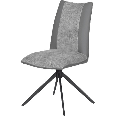 Carmen Трапезен стол tulsa - тъмносив (3532359)