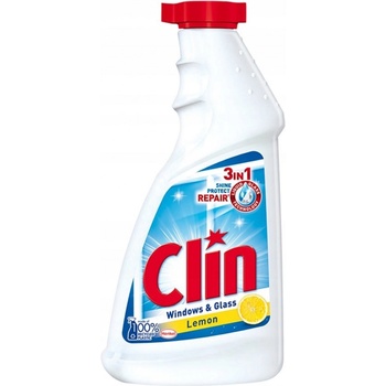 Clin na okná náhradná náplň Lemon 500 ml