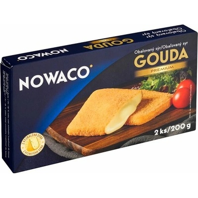 Nowaco Obalovaný sýr gouda premium 2 ks 200g – Zboží Dáma
