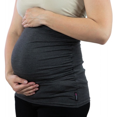 VFstyle těhotenský pás Bamboo tmavě šedý – Zboží Mobilmania