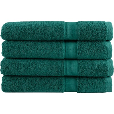 vidaXL Премиум кърпи за сауна SOLUND 4 бр зелени 80x200 см 600 gsm (137339)