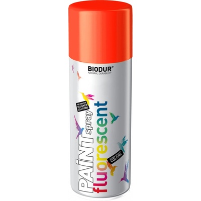 Biodur fluorescenční email 400 ml oranžová RAL 3024