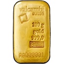 Investičné zlato Valcambi zlatá tehlička 100 g