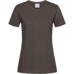 Stedman classic-t / Дамска обикновена тениска - цвят тъмен шоколад l (st2600dchl)