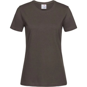 Stedman classic-t / Дамска обикновена тениска - цвят тъмен шоколад l (st2600dchl)