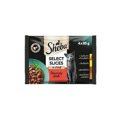 Sheba Select Slices šťavnatý výber 4 x 85 g