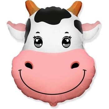 FLEXMETAL Balón foliový Kráva kravička farma 57 cm
