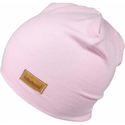 dětská klasická čepice baby pink