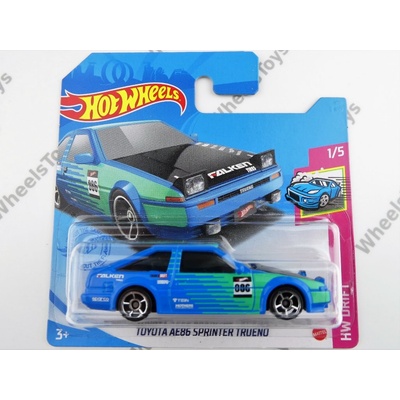 TOYOTA AE86 SPRINTER TRUENO HOT WHEELS 2022 HW HATCHBACKS 1/5 17/250
