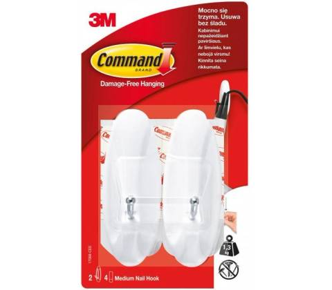 3M Háčiky Command Medium