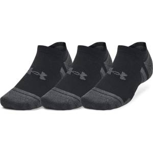Under Armour Performance Tech 3pk NS Socks Black M