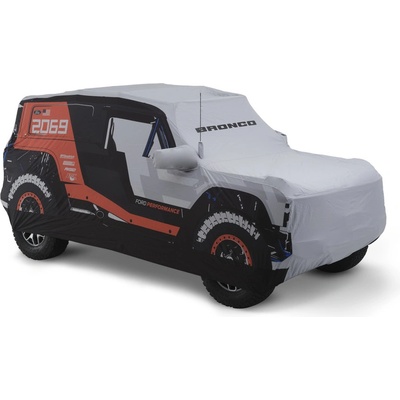 Coverking Ochranná plachta Premium 3D vícebarevná grafika Bronco