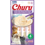 Inaba Foods Cat Churu пюре - пиле и скариди 4 x 14 г