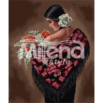 Milena Style Испанско лято - гоблен със схема конци dmc 1: 4