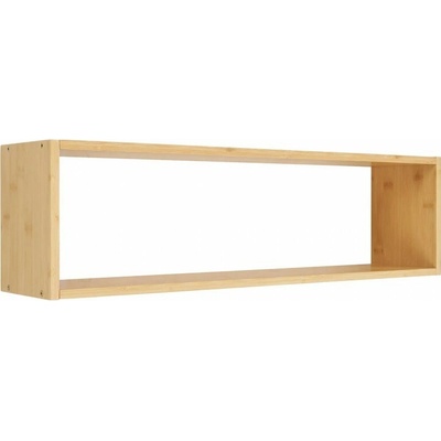 House Nordic Nástěnná police Ember 70 x 19,5 cm bambus